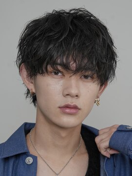 フィフス(fifth) 原宿シャドウパーマメンズカットマッシュウルフラウンドマッシュ