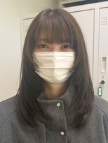 ジャンクヘアー(JUNKHAIR)&nbsp;face layer × olive color