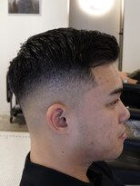 ザチョップショップ キチジョウジ(THE CHOP SHOP KICHIJOJI) サイドパートスキンフェードカットシェービング吉祥寺理容室