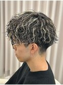 MEN'S HAIR/波巻ツイストスパイラル／フェザーパーマ/伊勢崎