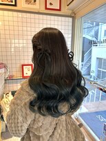 ヘアー アレス(hair ales)&nbsp;リボン　ハーフツイン