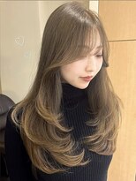 シュガー(Sugar) 透明感カラー/ワンホンヘア/韓国ヘア/顔まわり/大阪/梅田