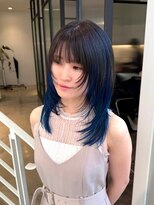 ブランコトレス 鏡島(BLANCO tres) ダークパープル/ナチュラルショート/ミルクブラウン/夏/鏡島