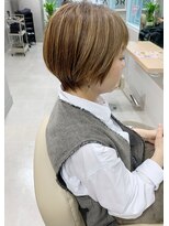 フェイバー 銀座 東銀座(FAVOR) 白髪ぼかしハイライト×ショートボブ☆