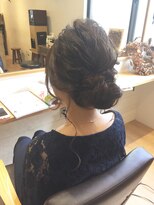 リルトヘアー(Lilt hair)&nbsp;外国人風ゆるルーズアレンジ☆シニヨン