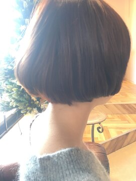 リアン(LieN) [LieN　東北沢]スモーキピンク×フリンジボブ