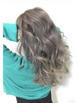 リー 京橋(Lee) 【Lee京橋】ミルクティーベージュ×フェミニンロング