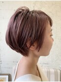 くびれショート×ハンサムショート×イルミナ艶カラー 担当RYO