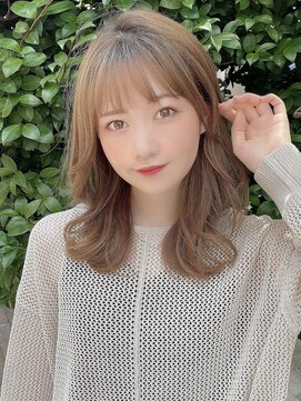 ローラン(ROULAND) 【ROULAND石川】愛されセミディゆるマロンベージュ20代30代40代