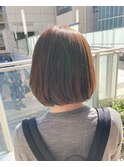 前下がりボブ【スタジオアルファプラス日暮里】