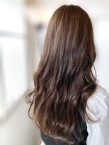 ヘアーエポック(hair epoque) 20代30代40代ブルーブラックエギョモリひし形韓流ロング