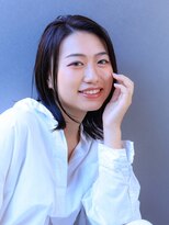 インセンス 二子玉川店(insence) ワンレンカット/アッシュカラー/大人ボブ/