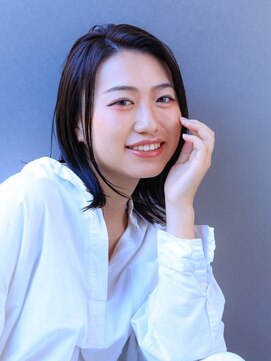 インセンス 二子玉川店(insence) ワンレンカット/アッシュカラー/大人ボブ/