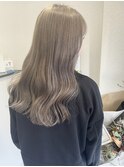 【hairLux石原霞】30代ダメージレス透明感ベージュカラー