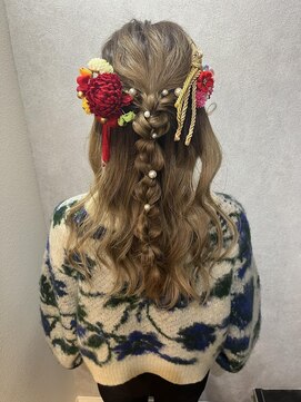 ウィスプ 赤羽店(wisp) 【赤羽】卒業式ヘアアレンジ