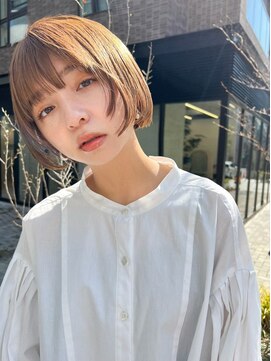 ソワ オモテサンドウ(SOIE OMOTESANDO) 【SOIE】 丸みのミニボブ