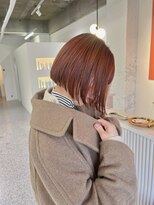 シエル 一社(cher)&nbsp;暖色×ボブ