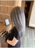 silver balayage