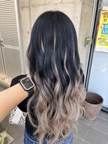 ガルボヘアー 名古屋栄店(garbo hair)&nbsp;#プルエクステ#バレイヤージュ#ギャル#10代#20代#名古屋
