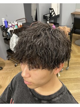 アレス バイ シカ 神戸三宮元町店(ALLES by Cica) 神戸/三ノ宮/元町メンズサロンダメージを抑えチリつき無し