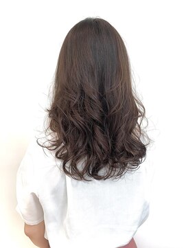 ステアケース 武蔵小杉店(stair:case) セミロング コテ巻きパーマ 武蔵小杉