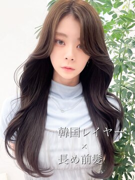 スタートウキョウ 渋谷(STAR TOKYO) 【艶感★シースルーバング】韓国ヘア20代30代ウェーブ巻き髪