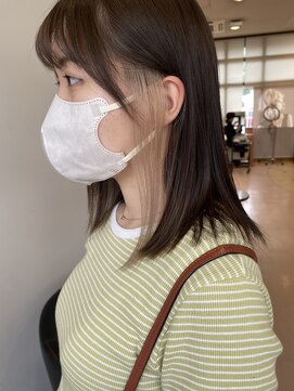 シャンプーボーイ ヒノ(SHAMPOO BOY Hino) イヤリングカラー×ホワイトベージュ