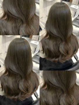 サイン 渋谷(SIGN) ザクザクレイヤーカット巻き方簡単ミディアムロング韓国渋谷