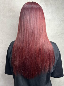 ルノン シェリー(LUNON cheliy) ボルドー/チェリーレッド/ブリーチ