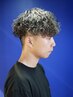 【新規限定】men'sカット+ハイライト+パーマ+トリートメント ￥13500