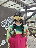 ラウラウヘアーリゾート(Lau Lau hair resort) 卒業式ヘアセット