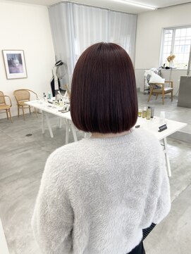 オンド(onde) レッドブラウンカラー