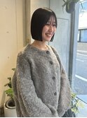 ボブ ミニボブ 切りっぱなし ナチュラルBOB