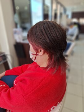 ヘアープレイス クリアライン 澄川店(hair place CLEAR LINE) ウルフ