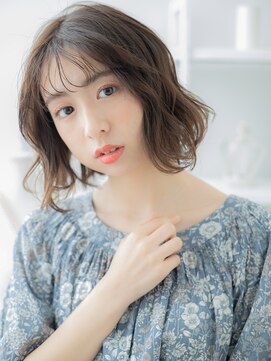 モッズヘア 越谷(mod's hair) フレンチカジュアルアースカラー外ハネボブc6越谷20代30代40代