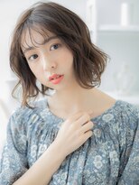 モッズヘア 越谷(mod's hair) フレンチカジュアルアースカラー外ハネボブc6越谷20代30代40代