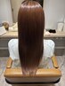 髪質改善ストレート　ゴールド　31900円→29700円