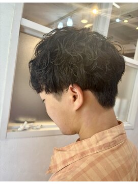 コハク(COHAQ BEAUTY AND RESORT) ニュアンスパーマ/パーマ/メンズパーマ/メンズ/メンズカット