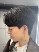 渋谷メンズパーマ緩めシャドウパーマ外国人風パーマ