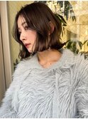 ハイライトバレイヤージュダブルカラーケアブリーチ20代30代