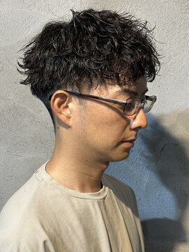 ニアウ 高崎店(Niau) メンズショートヘアメンズパーマメンズマッシュ群馬高崎眉毛