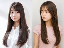 【縮毛矯正No. 1】marbb体験込み♪カット+Premium縮毛矯正+《タンパク質補修3stepTr 》12500円