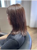 肩につく長さのミディアムボブ/外はね仕上げ　archive垂水