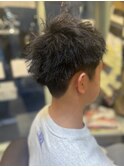 緩めツイストパーマ