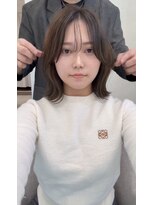 アグ ヘアー レア 神田店(Agu hair lea) ミディアムのくびれヘア