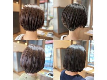 リノヘアー(lino hair)の写真/【吉祥寺駅徒歩1分】髪質や癖を活かすショートカット、ボブ、似合わせカットが◎カット技術に定評あり♪