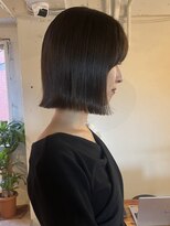 ライン(LINE) 切りっぱなしボブ