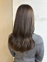 シュリット(schritt)&nbsp;ブリーチなしシアーベージュカラー　渋谷透明感カラー　momoko