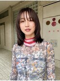 【Andco】 &nbsp;&nbsp;&nbsp;ハッシュレイヤー×透明感カラー