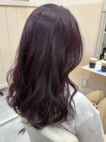 シダ(sida)&nbsp;ブリーチなし◎大人可愛いボルドーカラー